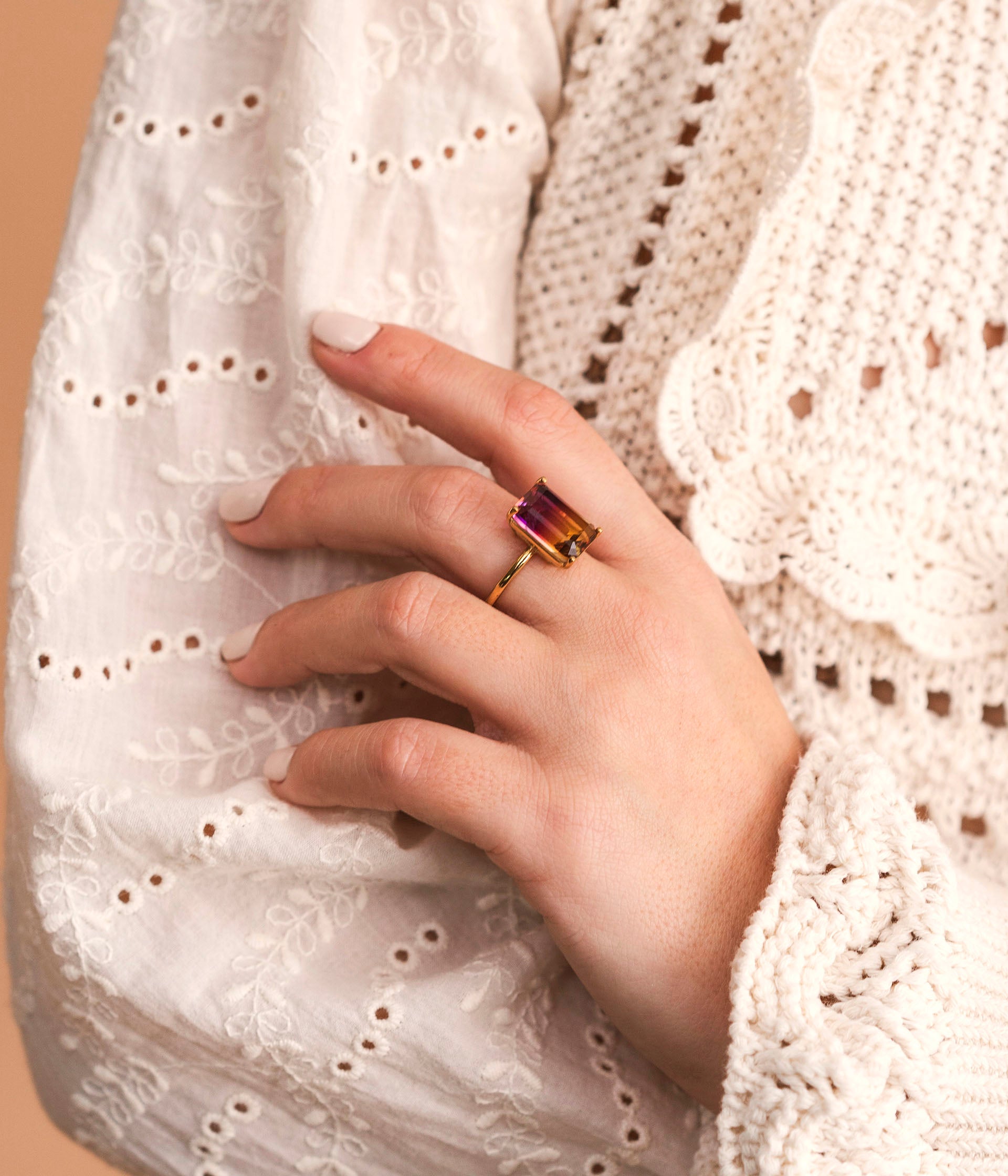 MULTICOLORED BESS RING Jewellery Accessories Bocage