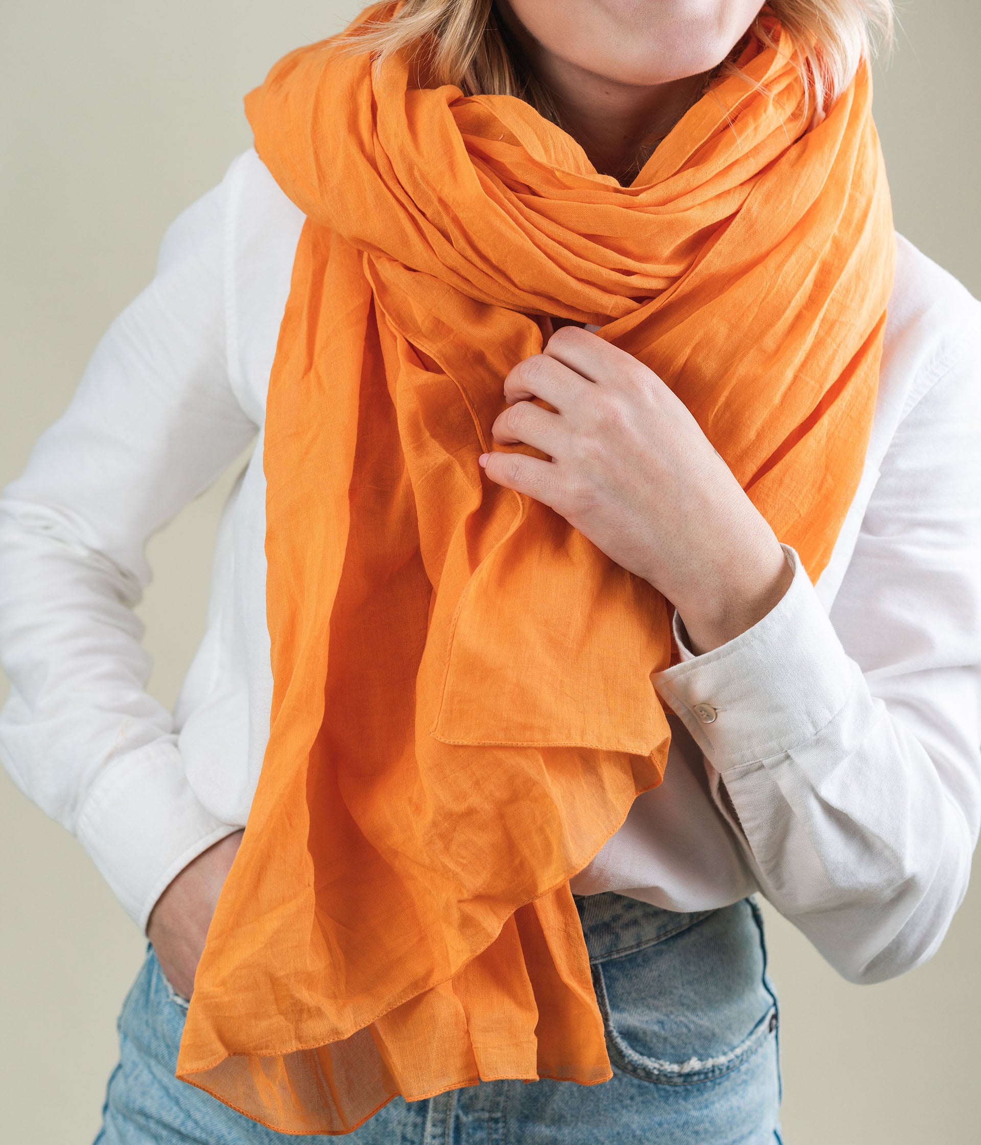 Orange scarf sale accessorize